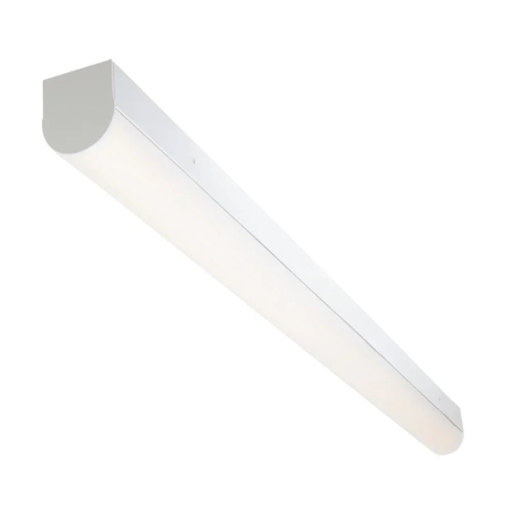 8ft LED Strip Light Fixture, 8000 Lumens, 3500K, 120/277V - Bees Lighting