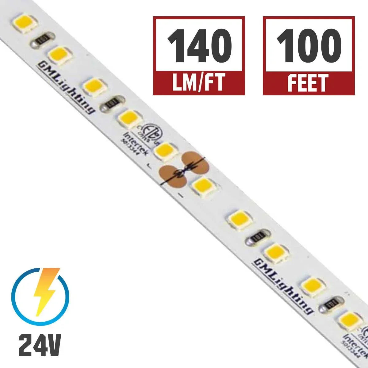 GM Lighting LTR-P Pro Series 1.5W LED Tape Light - Bees Lighting