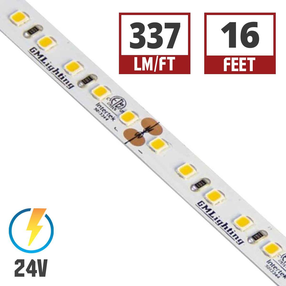 LTR-P Pro LED Strip Light, 4.5 Watts per ft, 370 Lumens per Ft, 24V - Bees Lighting