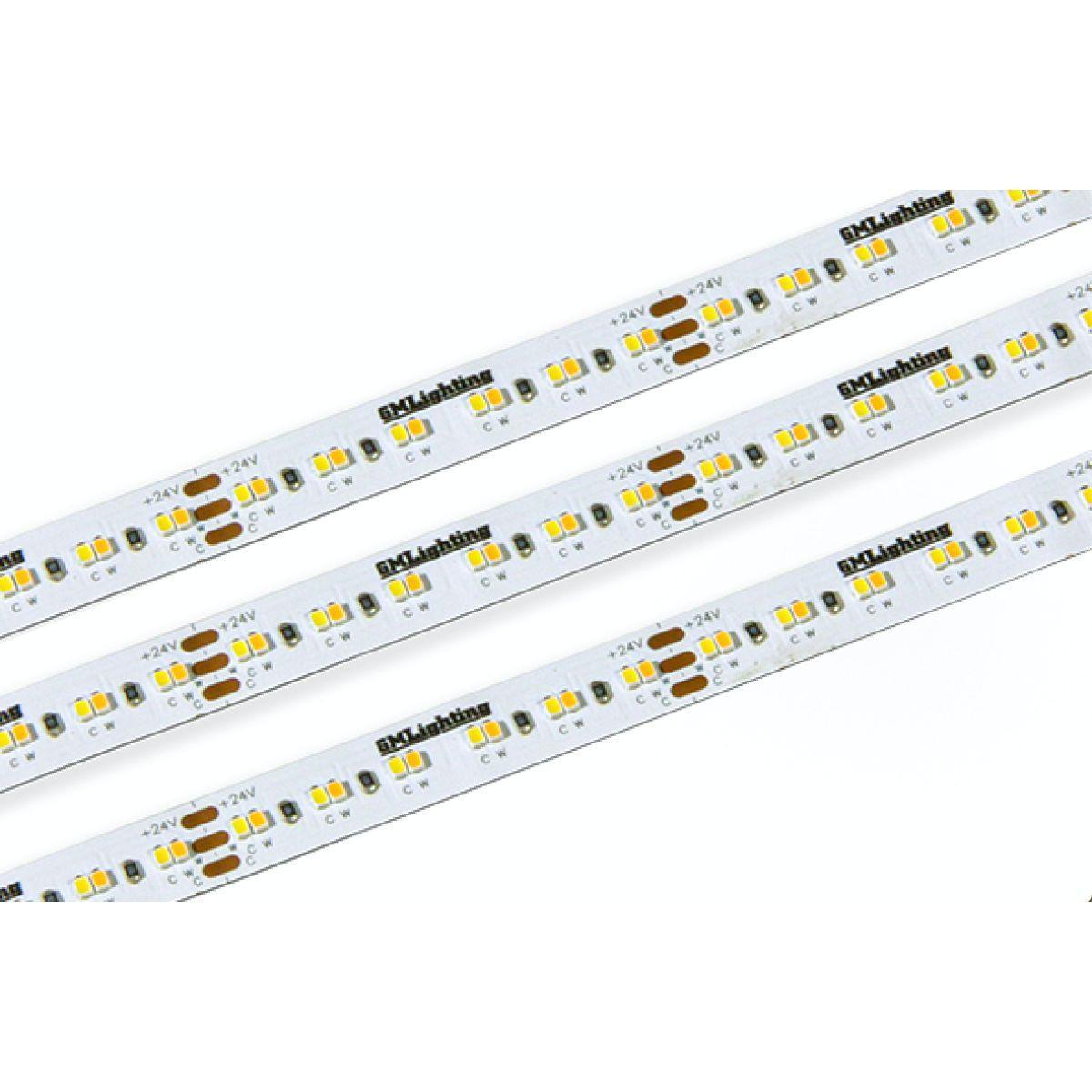 LTR-S Spec Tunable White CCT LED Strip Light, 16ft Reel, 2400K to 5000K, 267 Lumens per Ft, 24V - Bees Lighting