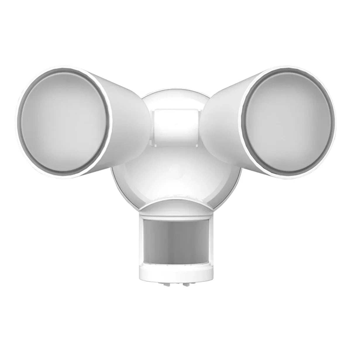 LED Motion Sensor Security Light, 2000 Lumens, Selectable CCT, Integrated Photocell, White - Bees Lighting