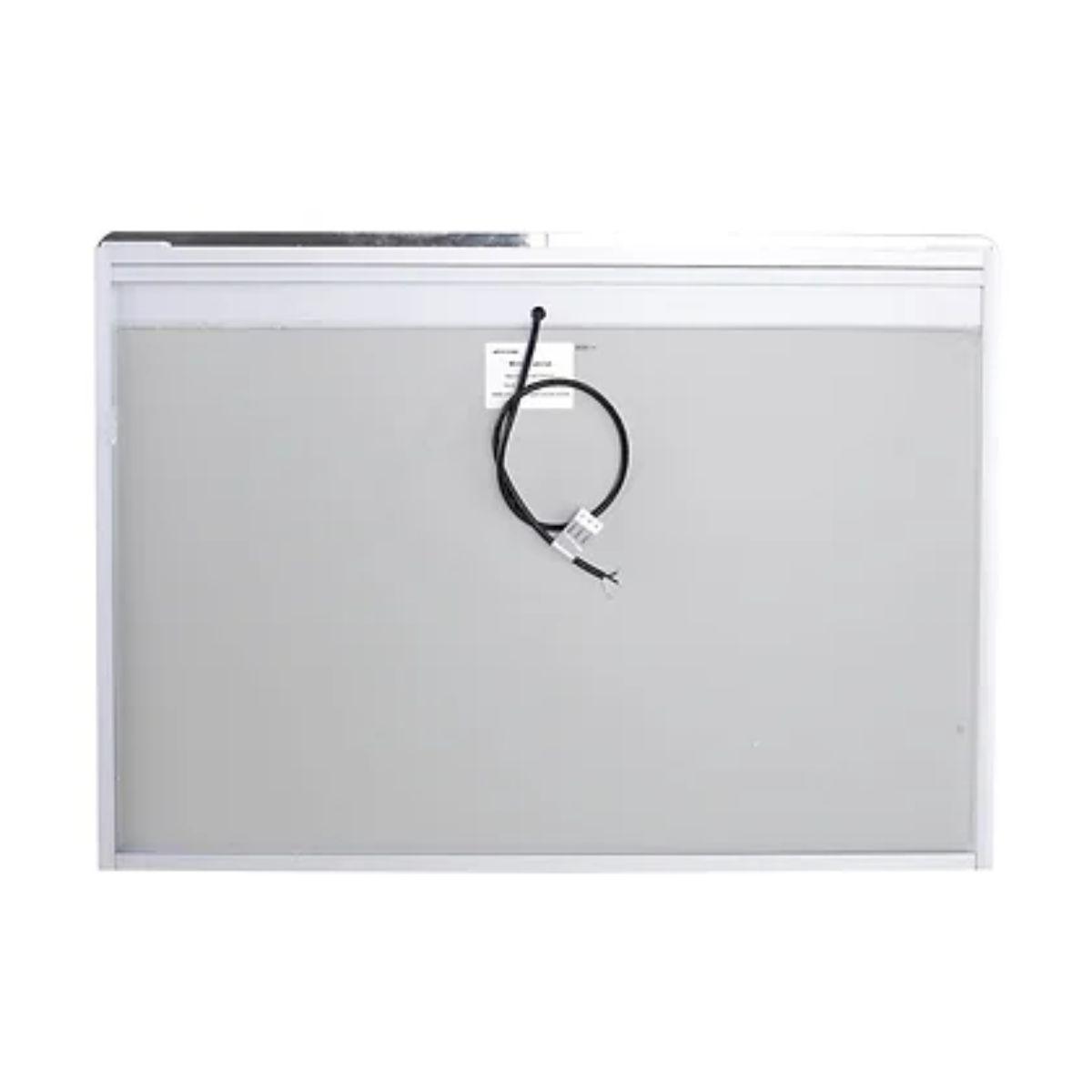Edison 34 In. X 24 In. Tri-color LED Dual Door Cabinet Mirror With Touch On/Off Dimmer Function - Bees Lighting