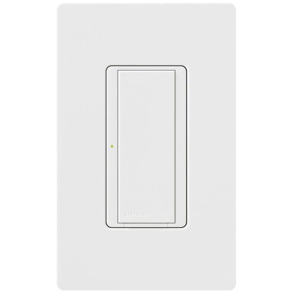 Maestro Single Pole/Multi-Location Tap Light Switch White