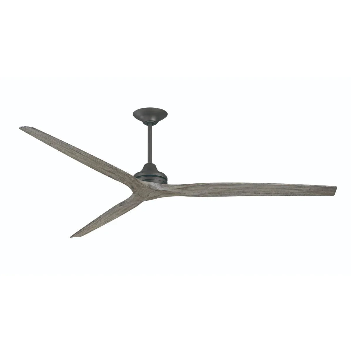 Spitfire DC Matte Greige 84 in. Ceiling Fan Motor, Blades Sold Separately - Bees Lighting