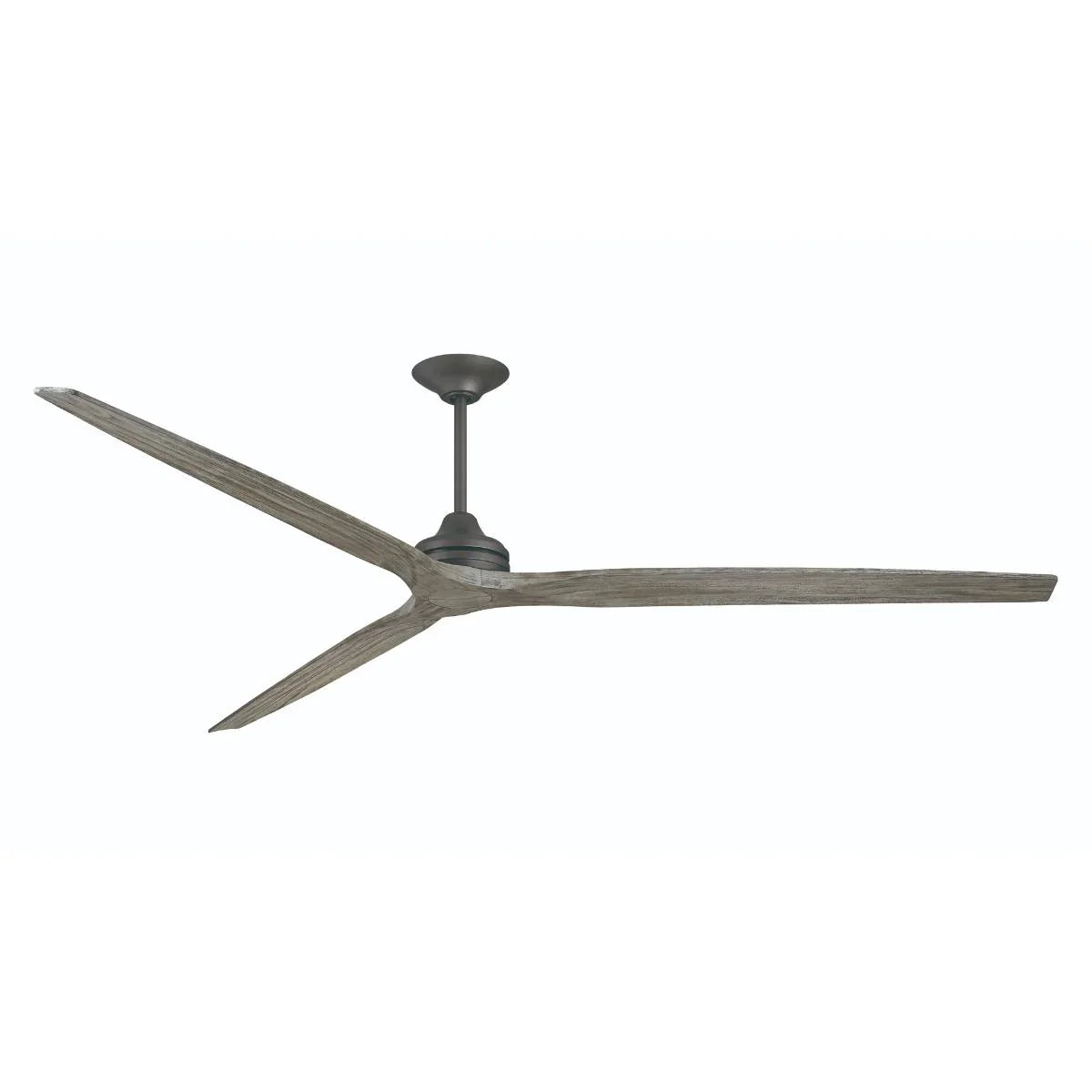 Spitfire DC Matte Greige 96 in. Ceiling Fan Motor, Blades Sold Separately - Bees Lighting