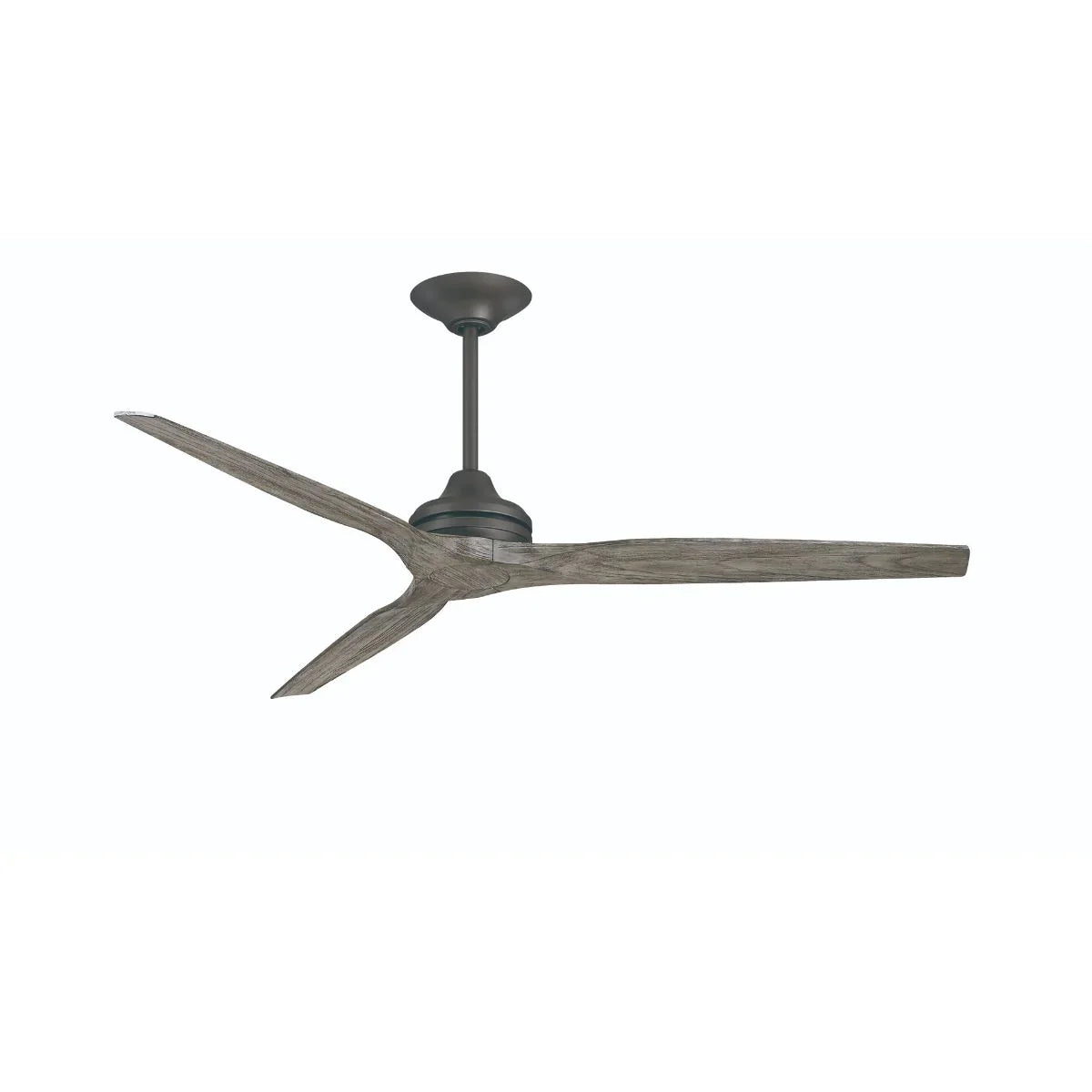Spitfire DC Matte Greige 64 in. Ceiling Fan Motor, Blades Sold Separately - Bees Lighting