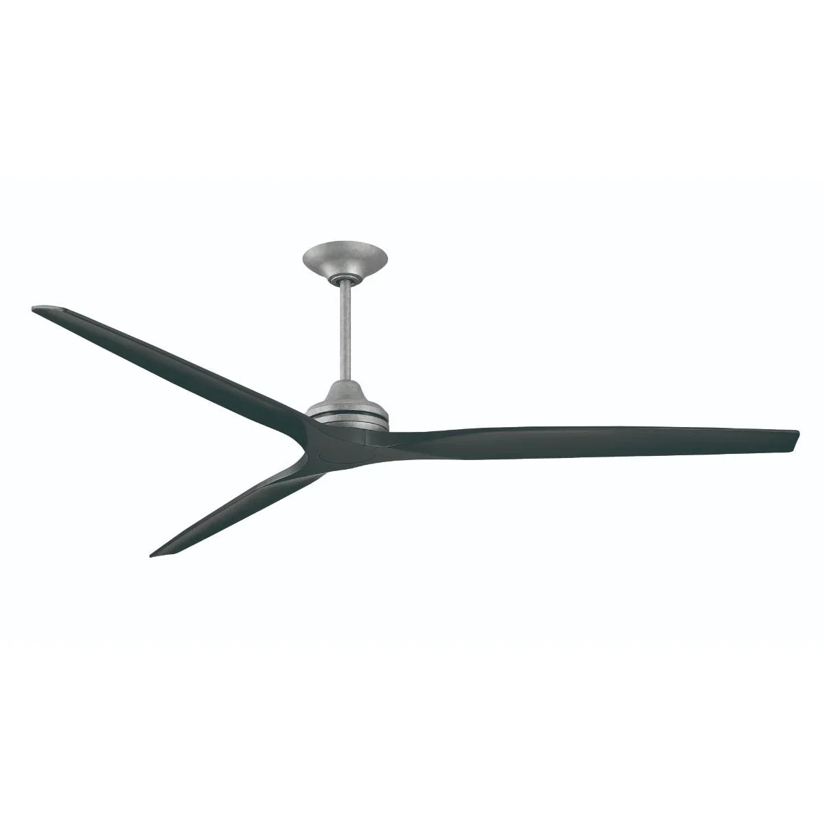 Spitfire DC Galvanized 84 in. Ceiling Fan Motor, Blades Sold Separately - Bees Lighting
