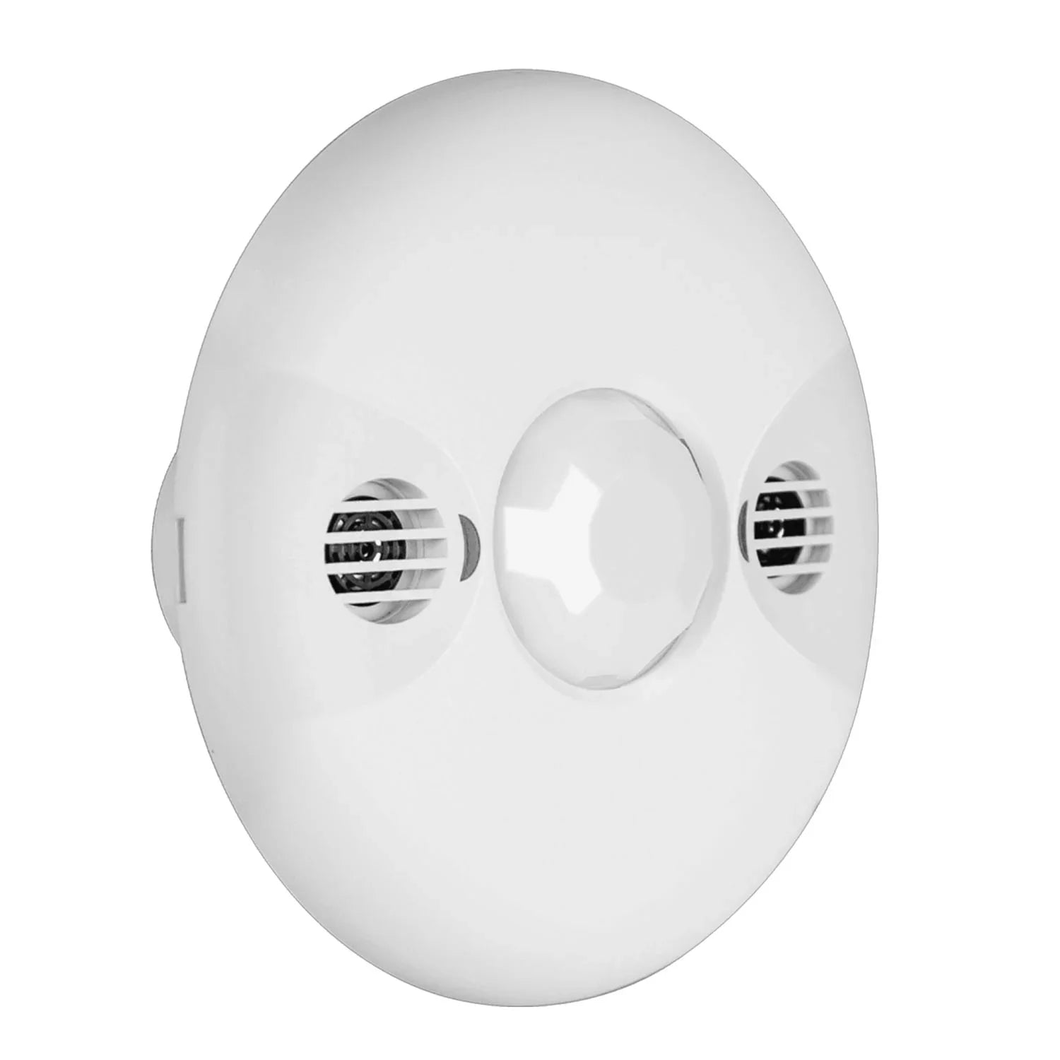 PIR|Ultrasonic Dual Technology 360° Occupancy Ceiling Sensor, 24VDC, White - Bees Lighting