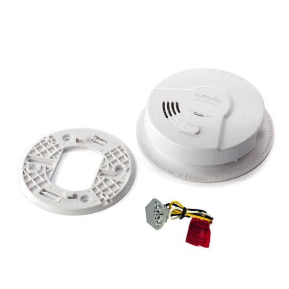 Smoke, Carbon Monoxide, and Natural Gas Detector IoPhic Sensor Hardwired with 9V Battery