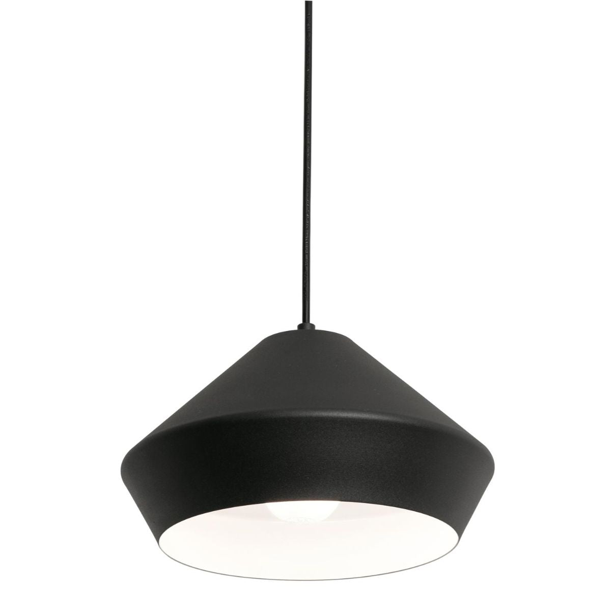 Milo 11 in. Pendant Light Black Finish - Bees Lighting