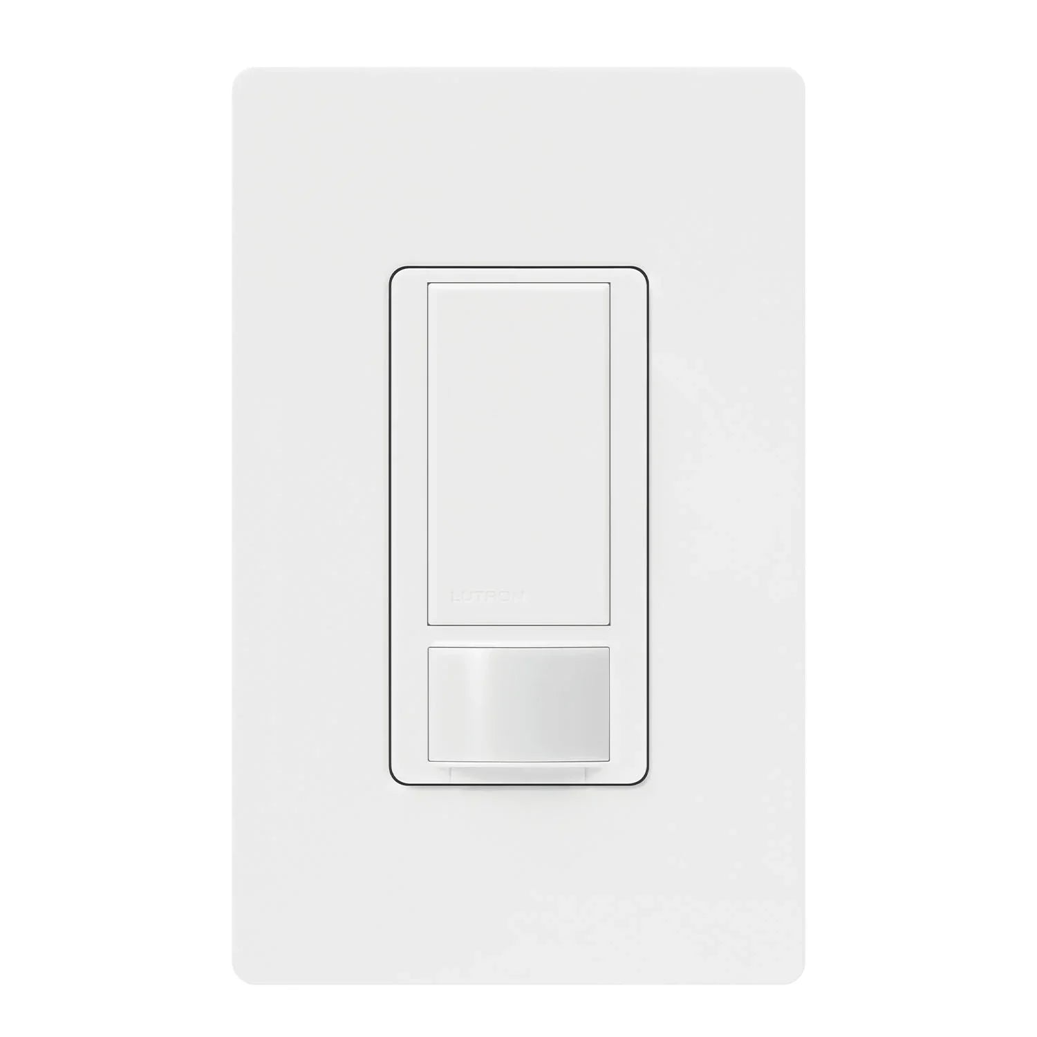 Maestro PIR 180° Occupancy|Vacancy Motion Sensor Switch, 2A, 120V, White - Bees Lighting