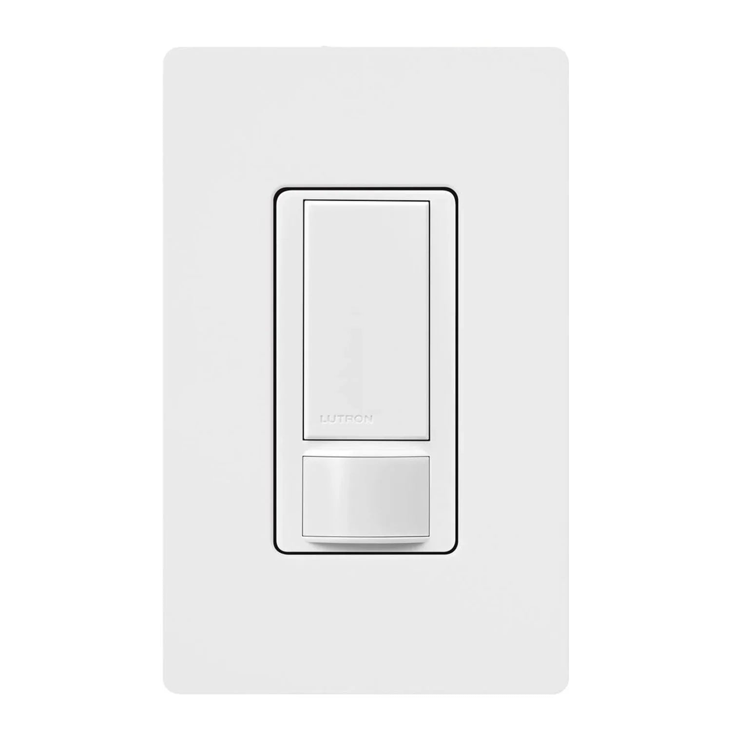 Maestro PIR 180° Occupancy|Vacancy Motion Sensor Switch, 6A, 120-277V, White - Bees Lighting