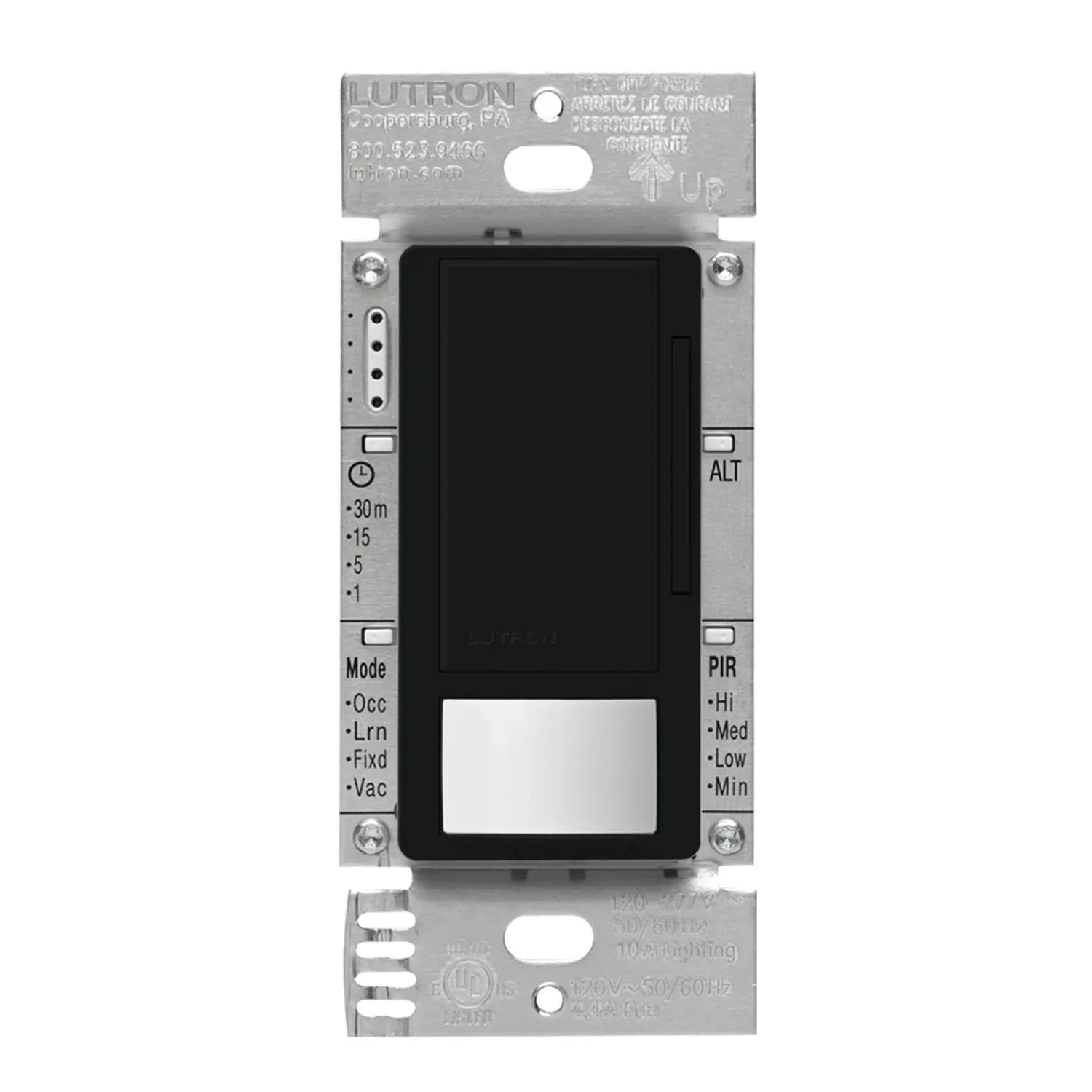 Lutron Maestro 0-10V Vacancy Dimmer Sensor, 3-Way/Multi-Location, 120-277V - Bees Lighting