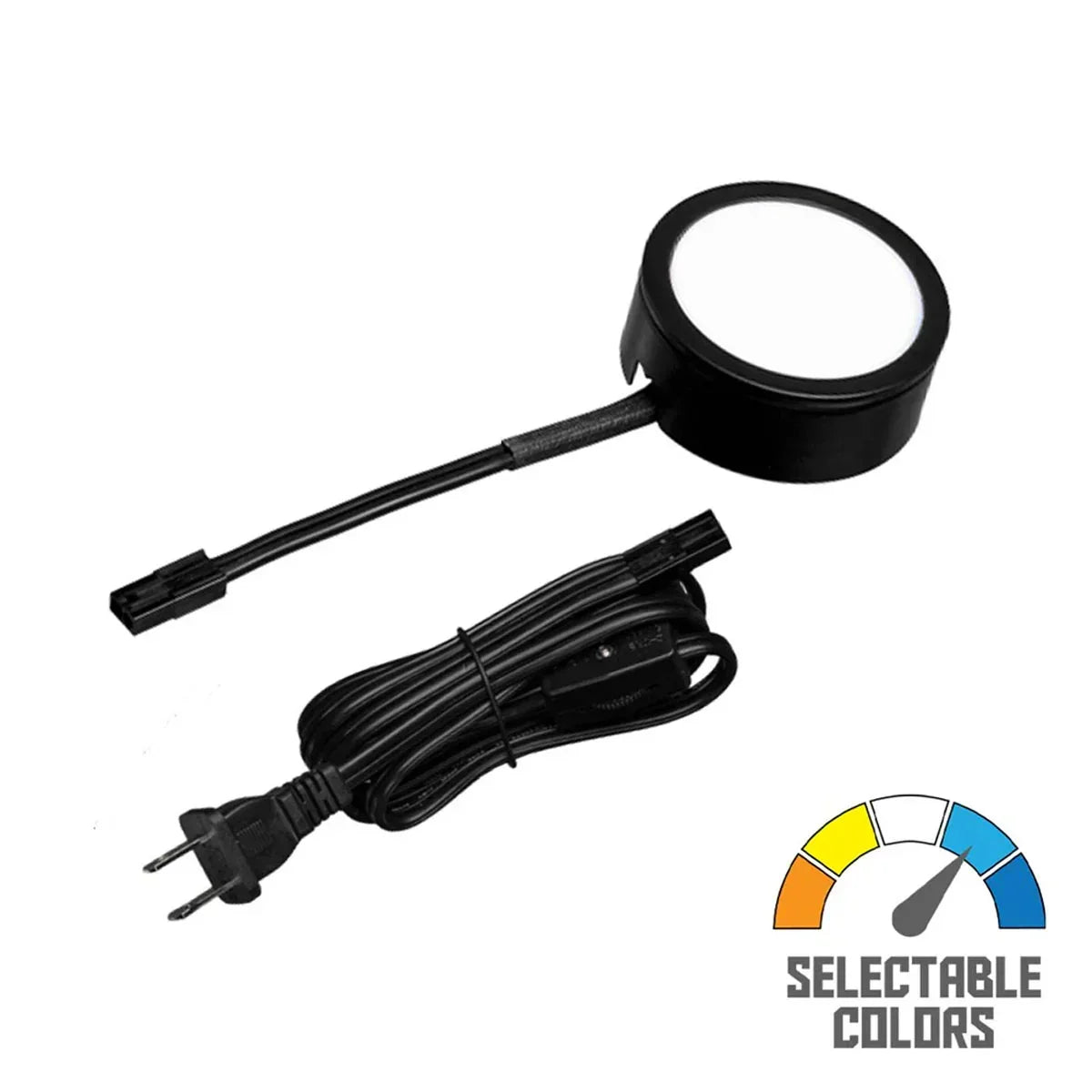 MVP 5CCT Puck Light, 230Lm, Surface/Recess, 120V AC - Bees Lighting