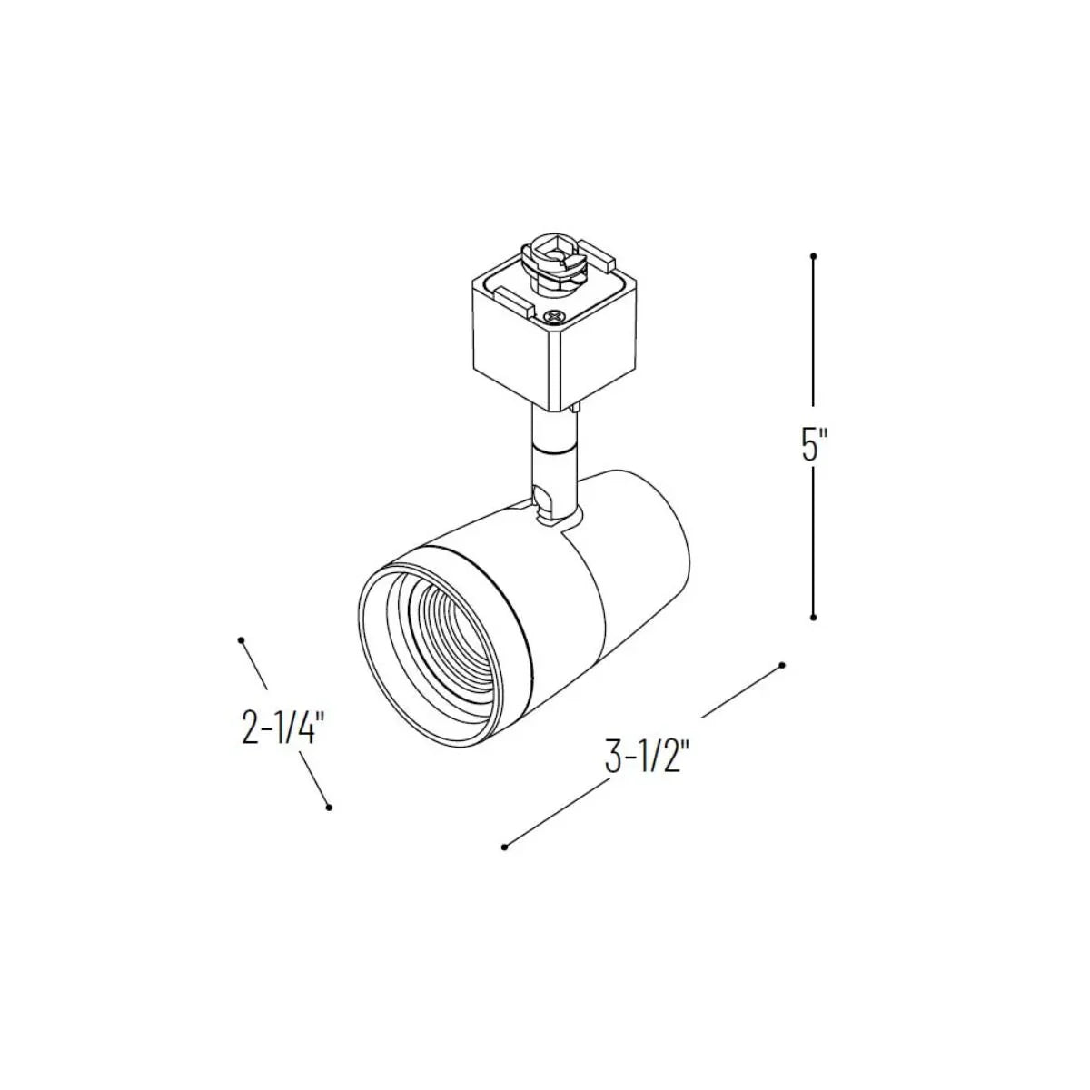 Mac LED Track Head 10W 700 Lumens, Halo - Bees Lighting