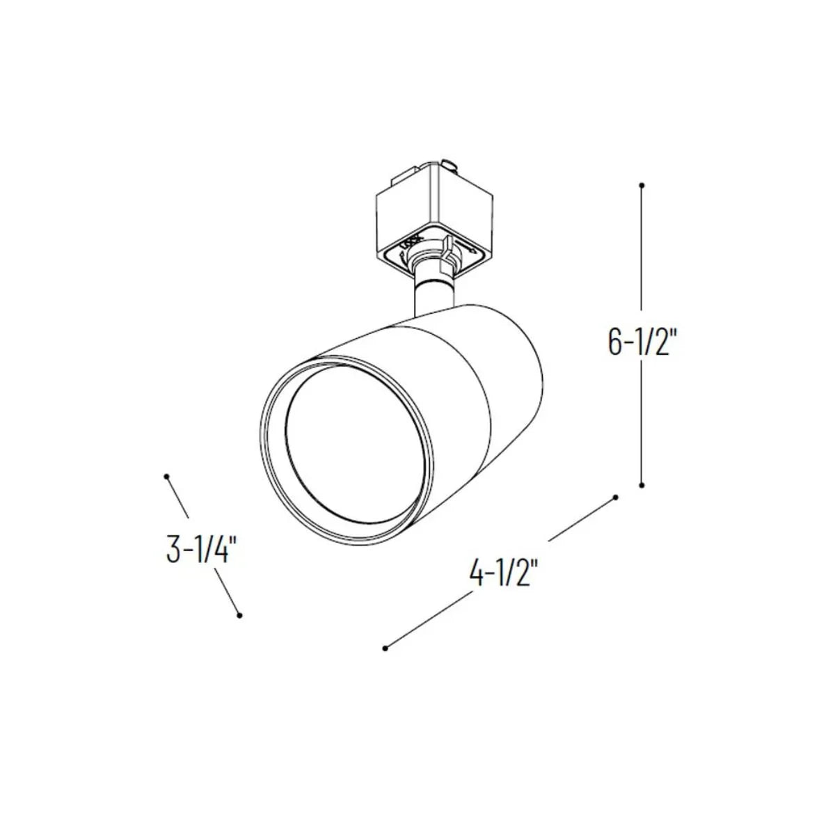 Mac XL LED Track Head 18W 1100 Lumens, Halo - Bees Lighting