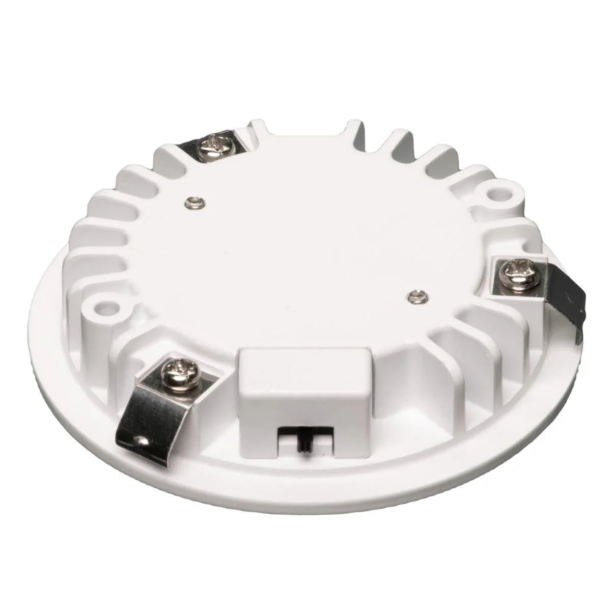 Omni Slim LED Puck Light, 280 Lumens, 27K|30K|40K, 24VDC, White & Black Trim - Bees Lighting