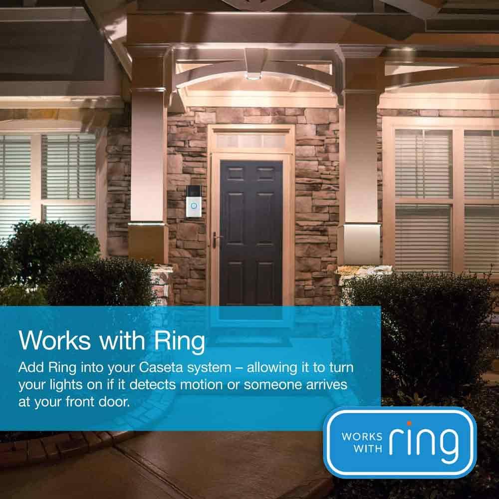 Caseta Wireless PRO Dimmer Switch, Smart Bridge, and Pico Remote Control Kit - Bees Lighting