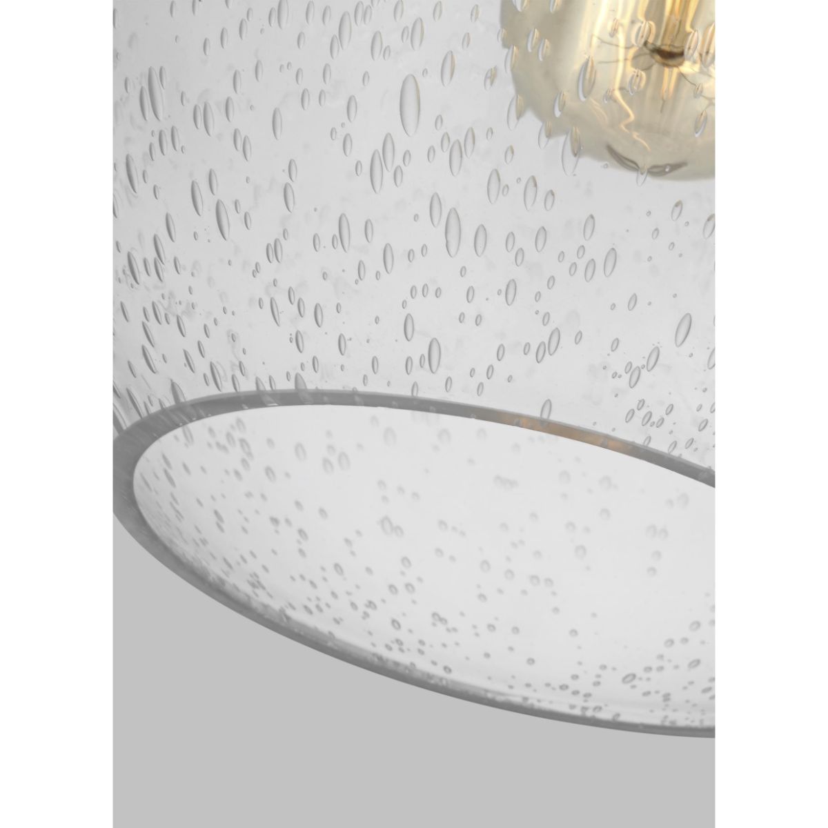 Baylor 12 in. Pendant Light Nickel Finish - Bees Lighting