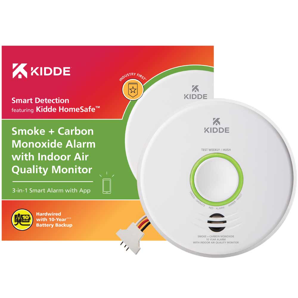 Kidde P4010ACSCOWF Smoke and Carbon Monoxide Detector Bees Lighting
