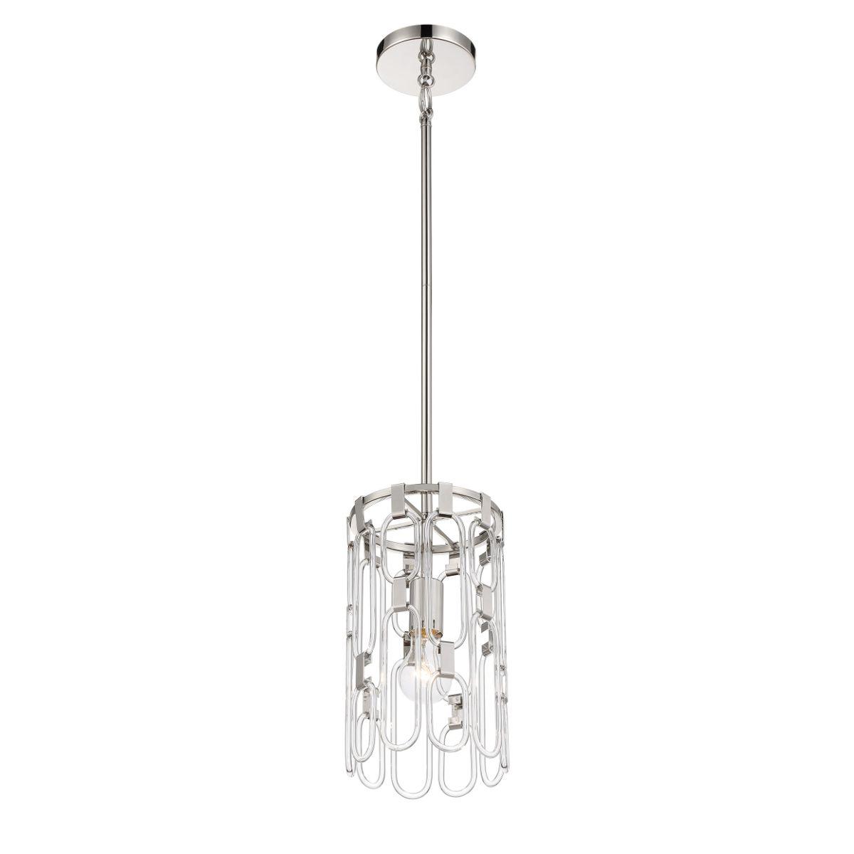Charming 7 in. Pendant Light Polished Nickel finish - Bees Lighting