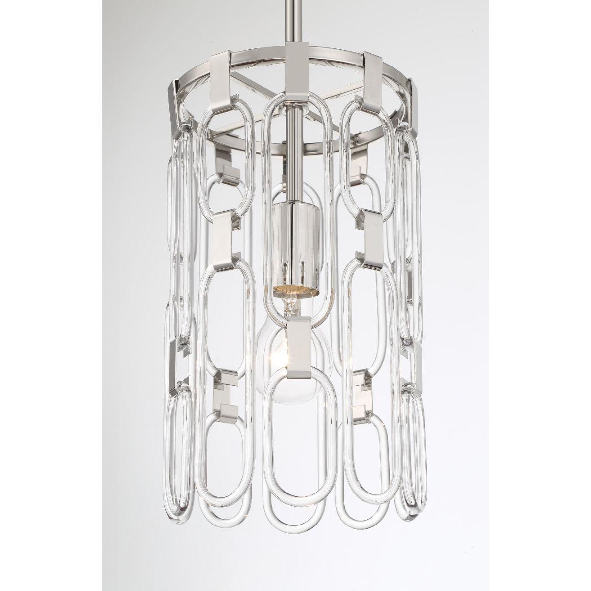 Charming 7 in. Pendant Light Polished Nickel finish - Bees Lighting
