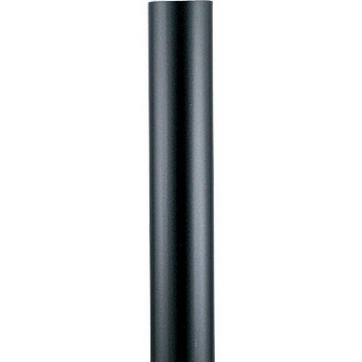 12 Ft Round Aluminum Direct Burial Pole 3 In. Shaft Black Finish