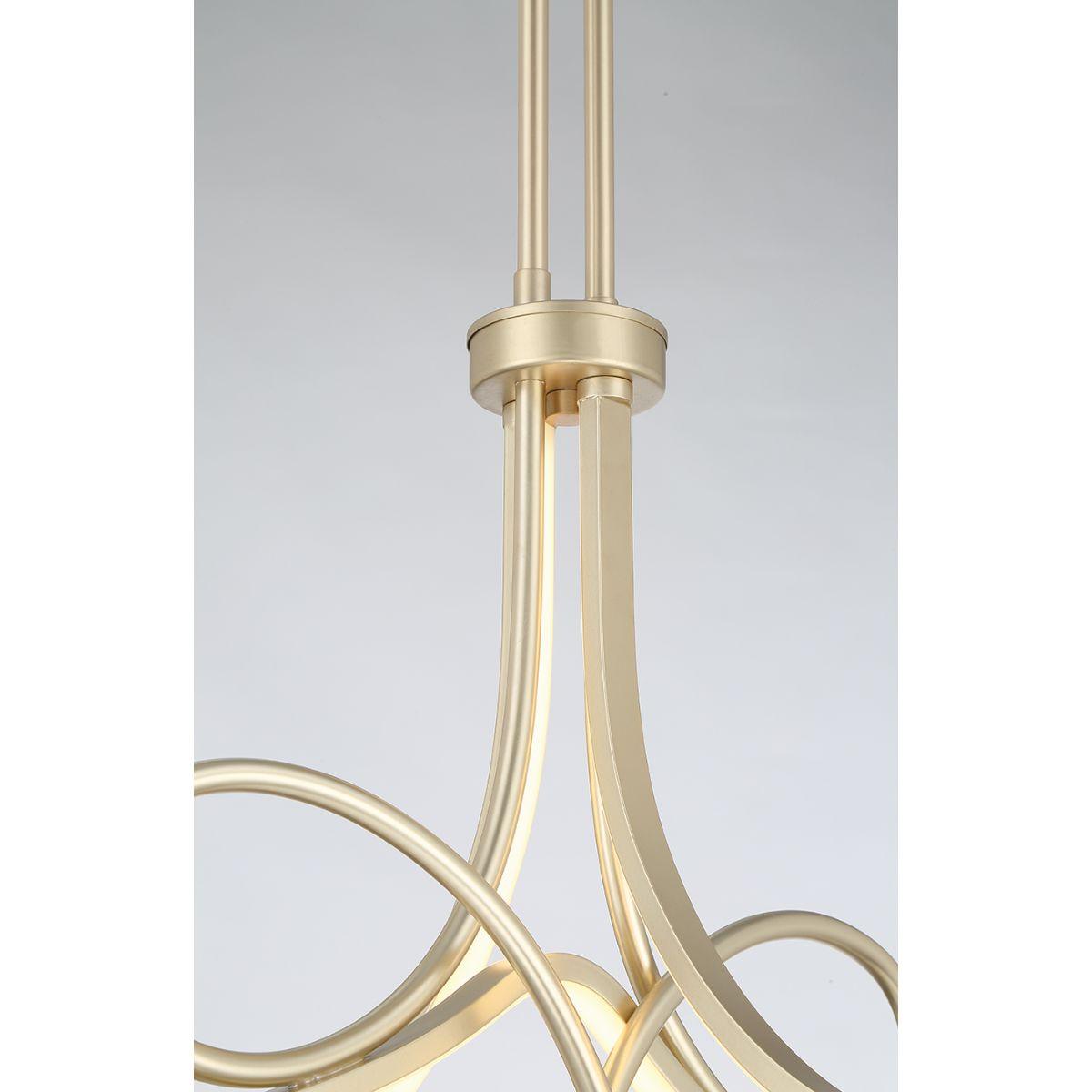 Astor 32 in. LED Chandelier Gold finish - Bees Lighting