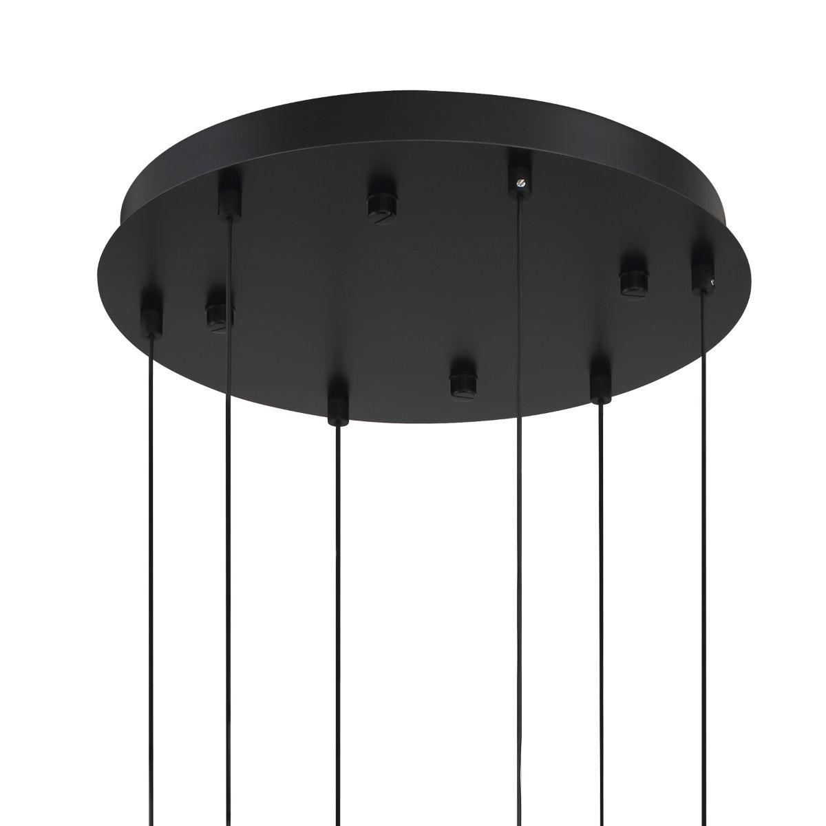 Halo 21 in. 6 Lights LED Pendant Light Gold finish - Bees Lighting