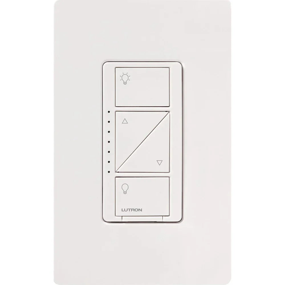 Caseta Wireless In-Wall Smart Dimmer PRO, 250W LED, 3-Way/Multi-Location, White - Bees Lighting