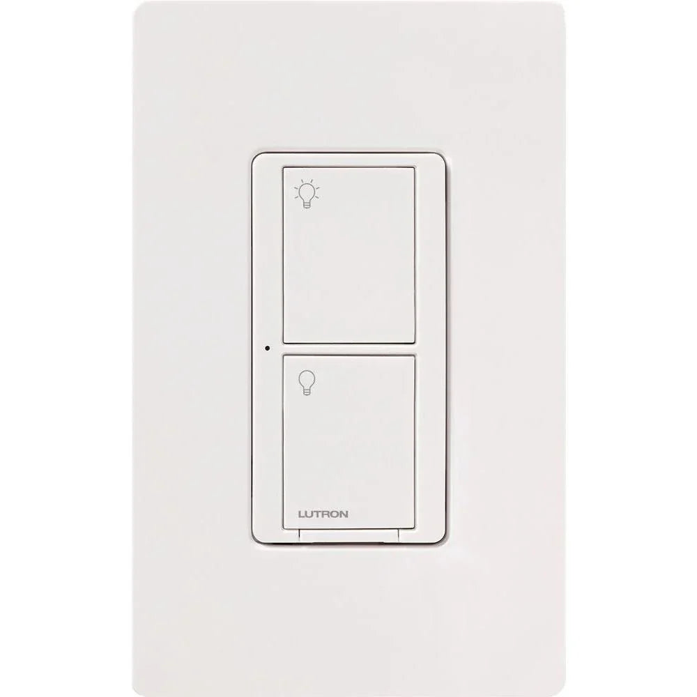 Caseta Wireless 3-Way Tap Smart Light Switch, White - Bees Lighting