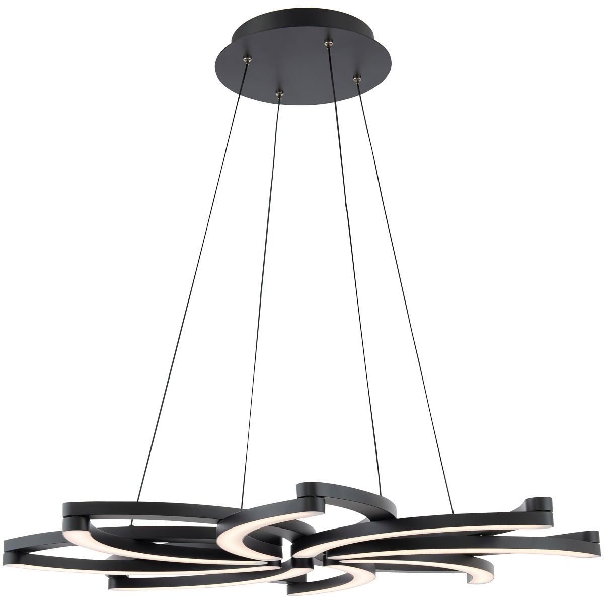Bloom 32 in. 8 Lights LED Pendant Light