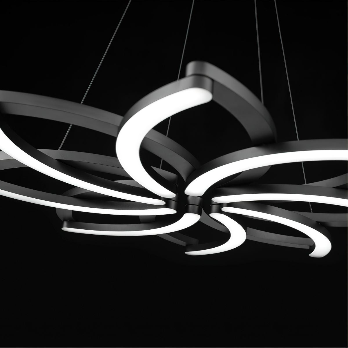 Bloom 32 in. 8 Lights LED Pendant Light