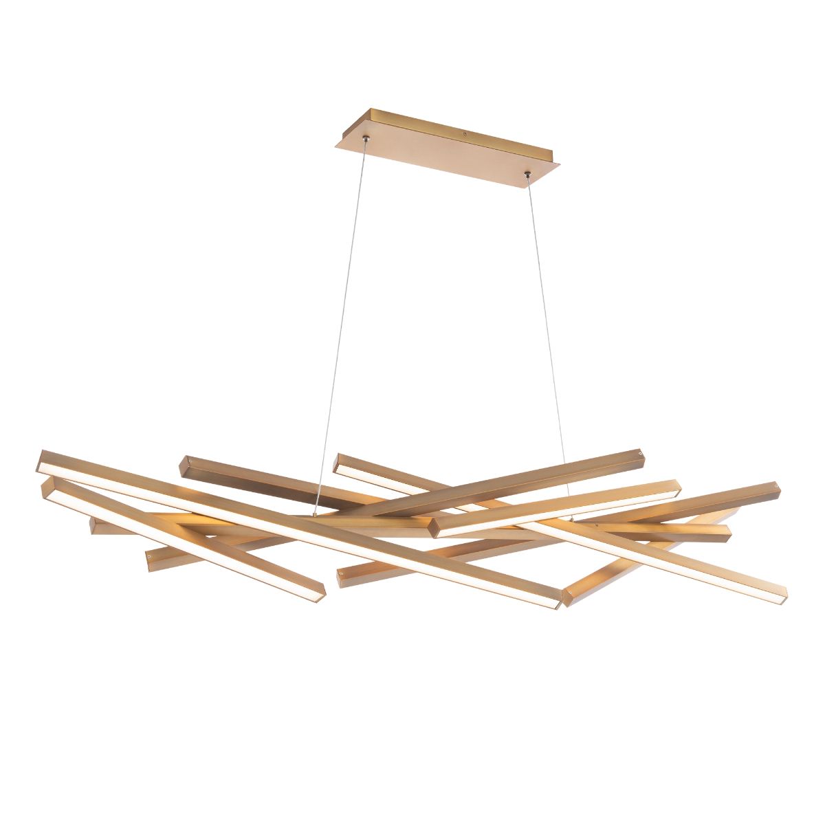 Parallax 55 in. 8 Lights LED Chandelier