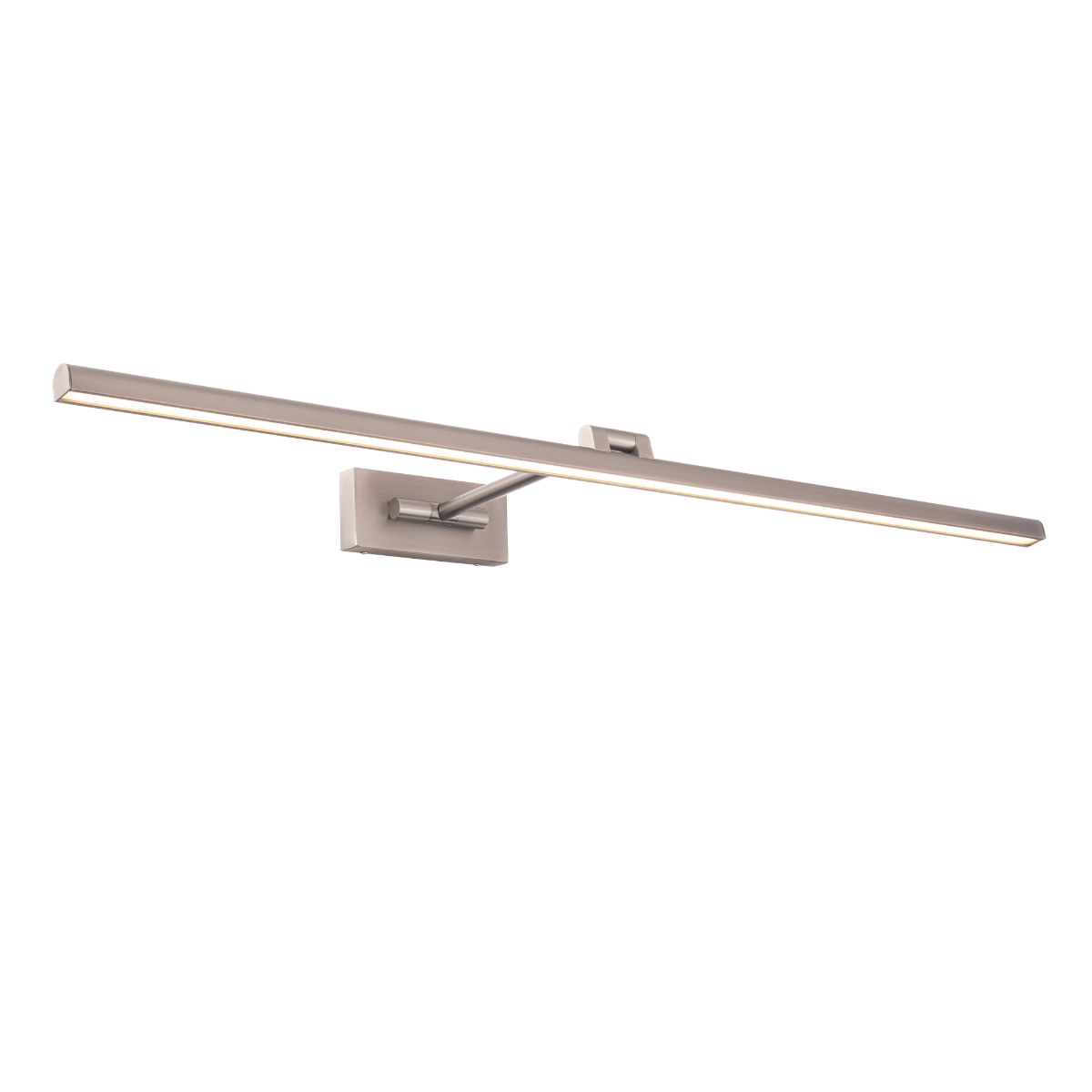 Reed 42 in. LED Picture Light Brushed Nickel finish - Bees Lighting