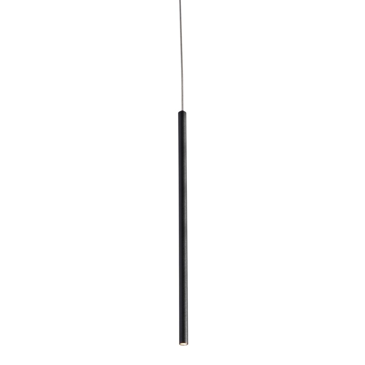 Point 5 in. LED Pendant Light Black Finish - Bees Lighting
