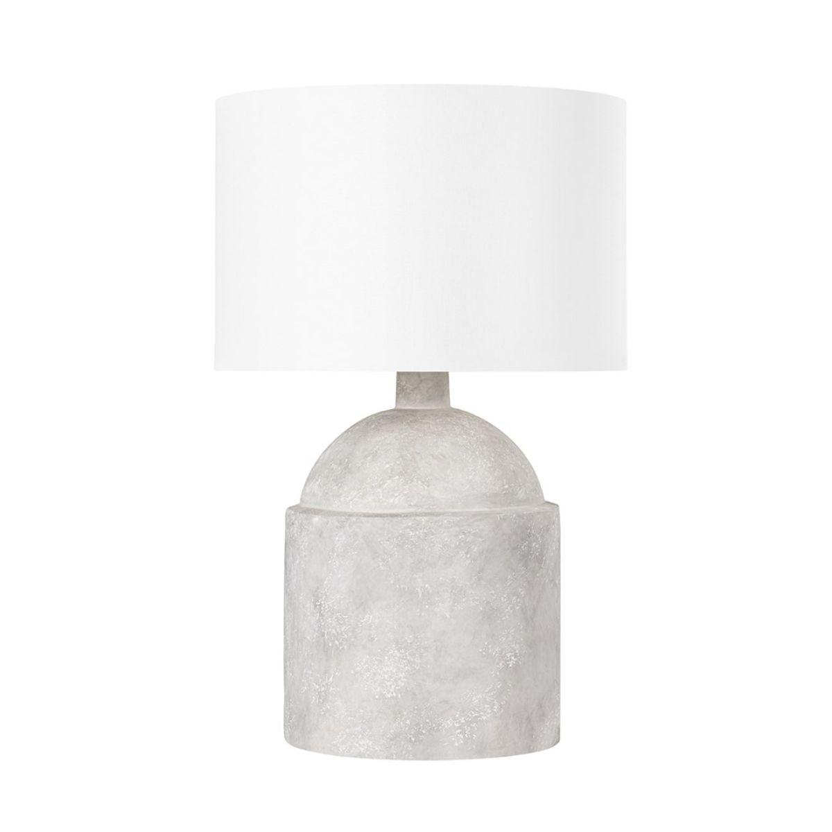 Torrance Table Lamp Ceramic Weathered Grey Finish - Bees Lighting