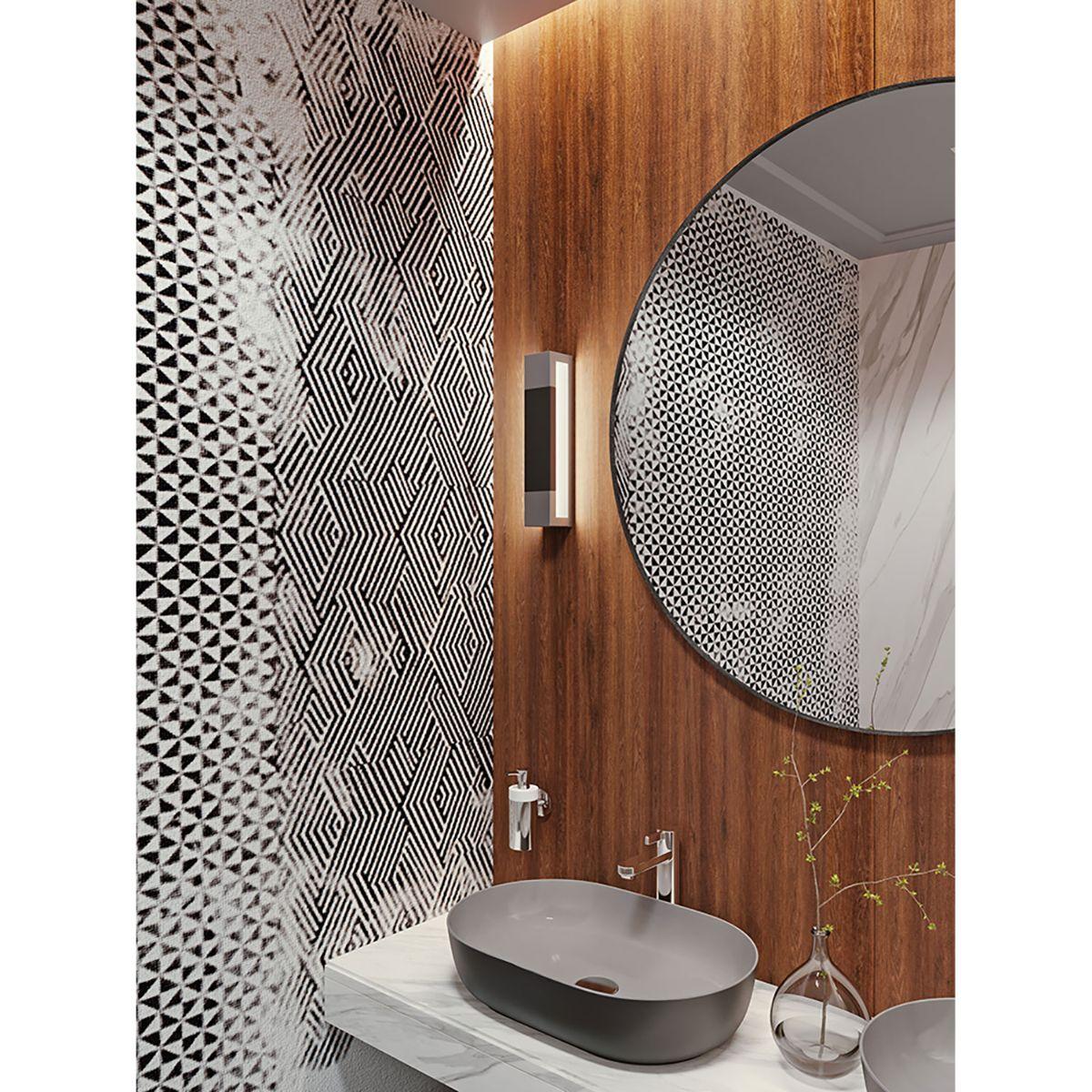 Post 14 in. LED Wall Light Dark Gray finish - Bees Lighting