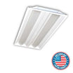 2x4 LED Troffer Retrofit, 3000 Lumens, 4000K, Center Basket - Bees Lighting