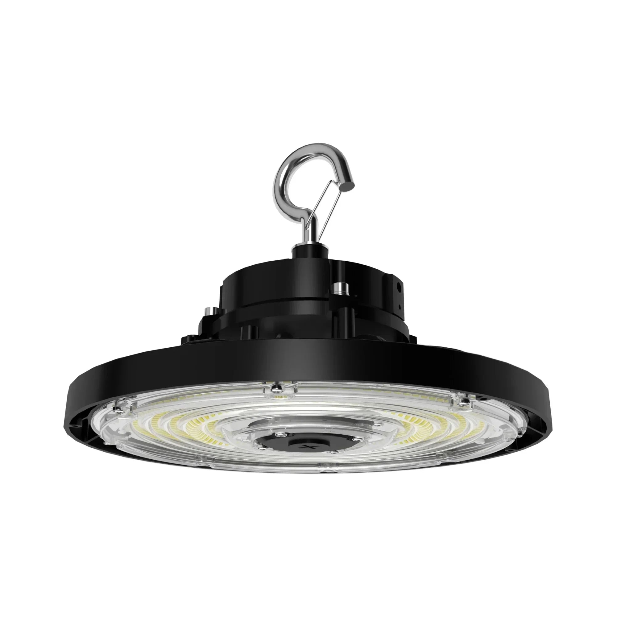 High Bay UFO LED Light, 22000 Lumens, 150W, 30K/40K/50K, 120/277V, Black