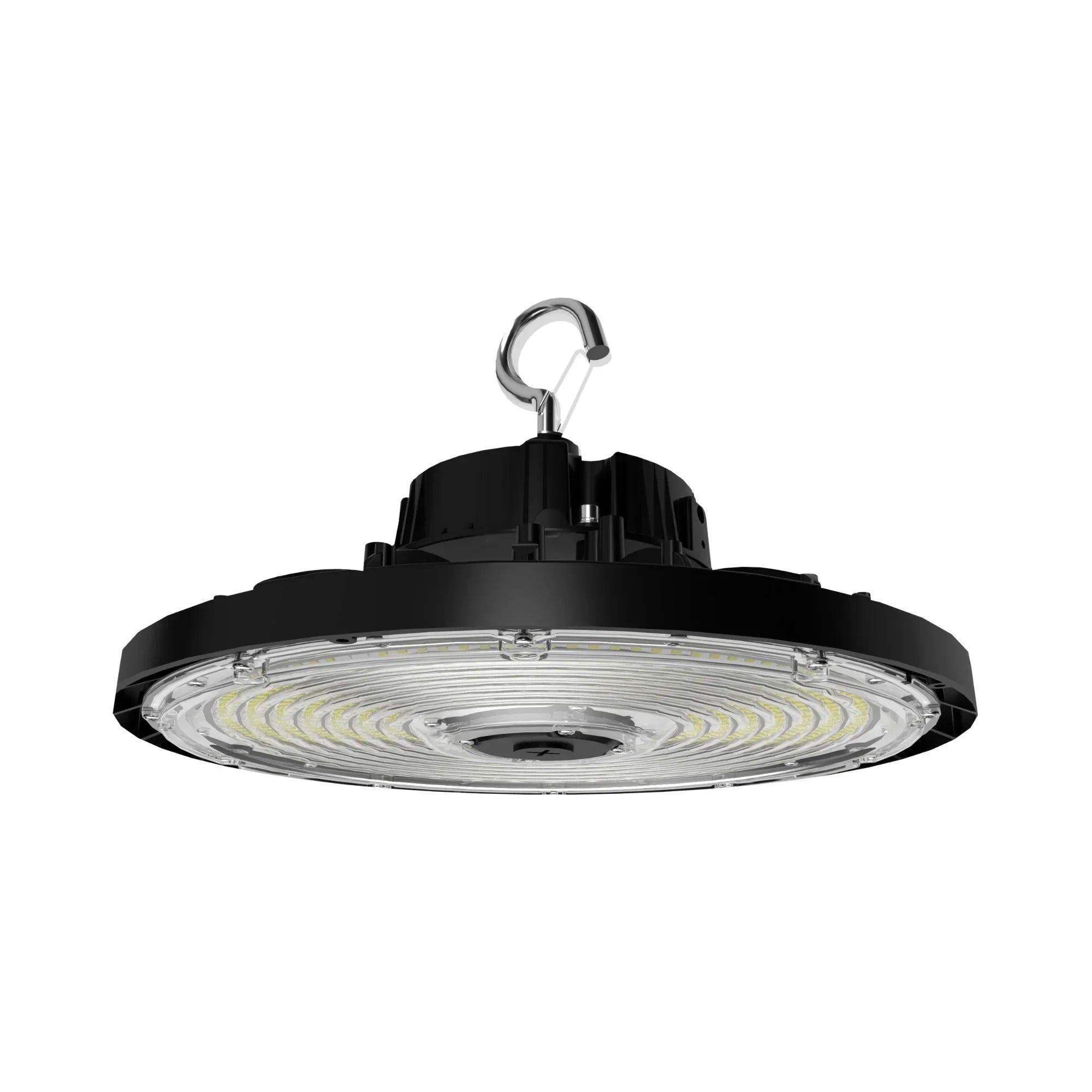 High Bay UFO LED Light, 37000 Lumens, 240W, 30K/40K/50K, 120/277V, Black