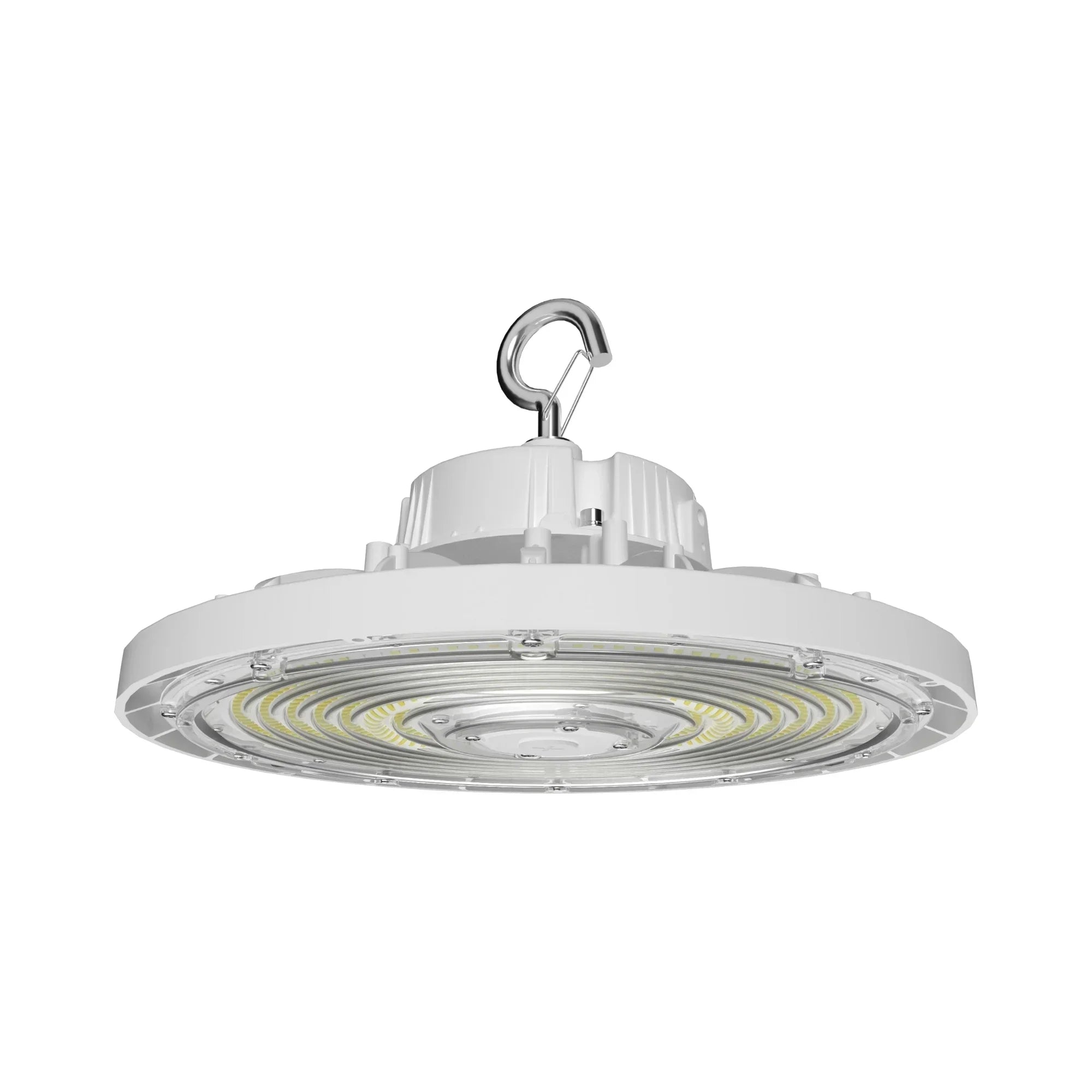 High Bay UFO LED Light, 37000 Lumens, 240W, 30K/40K/50K, 120/277V, White