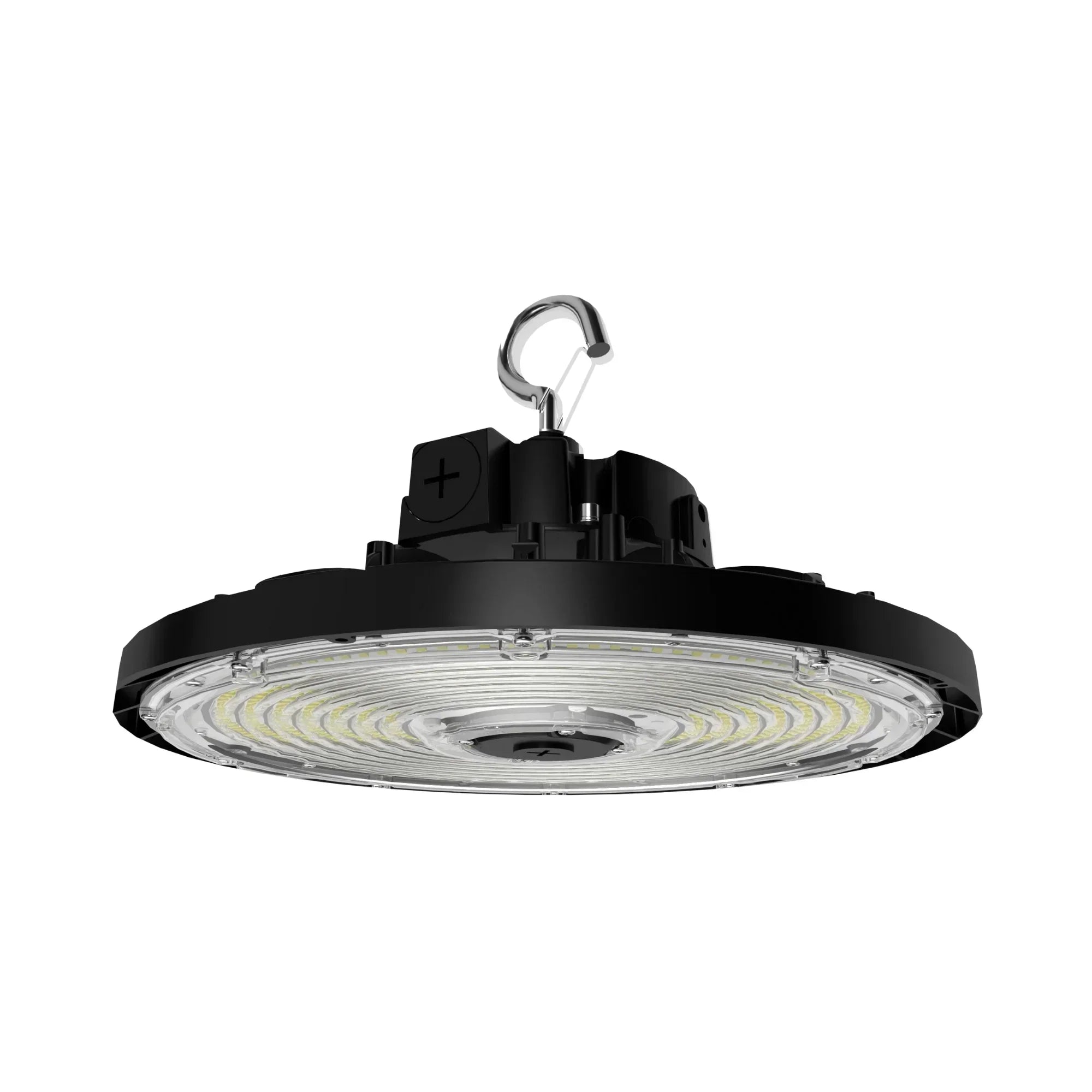 High Bay UFO LED Light, 79000 Lumens, 500W, 30K/40K/50K, 480V, Black