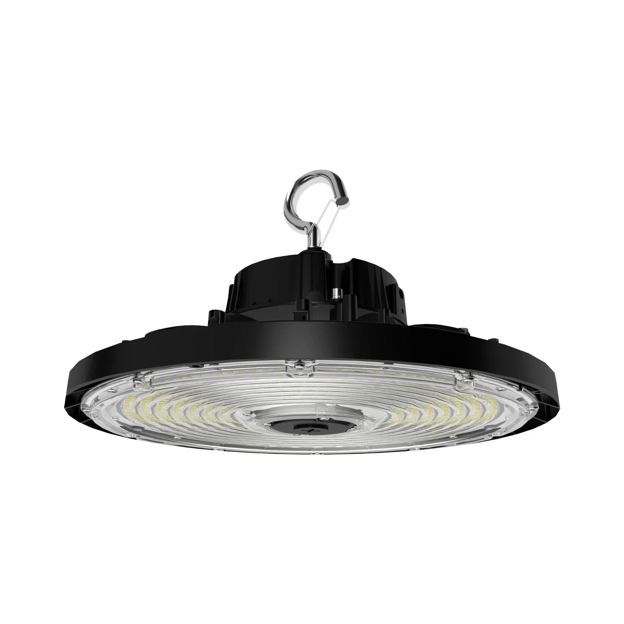 High Bay UFO LED Light, 79000 Lumens, 500W, 30K/40K/50K, 120/277V, Black