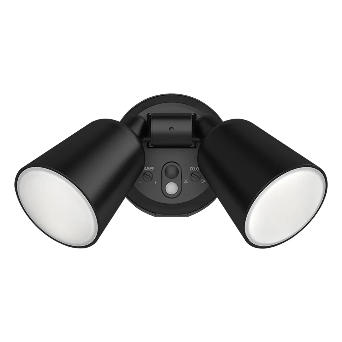 LED Security Light, 2000 Lumens, 20W, Tunable White, Integrated Photocell, Black - Bees Lighting
