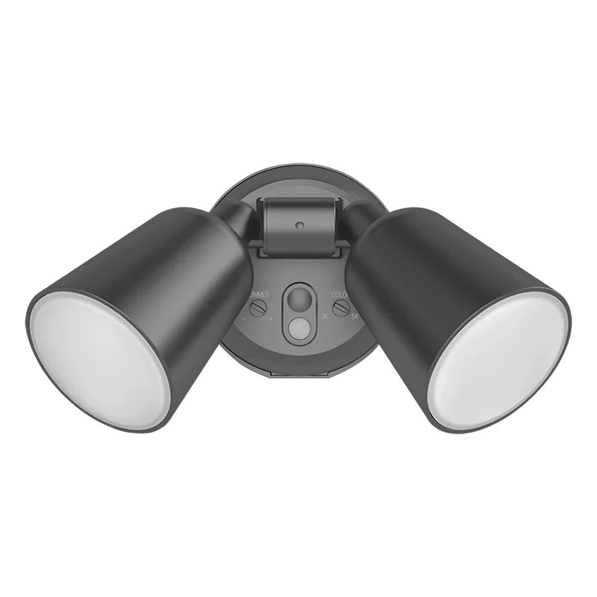 LED Security Light, 2000 Lumens, 20W, Tunable White, Integrated Photocell, Bronze - Bees Lighting