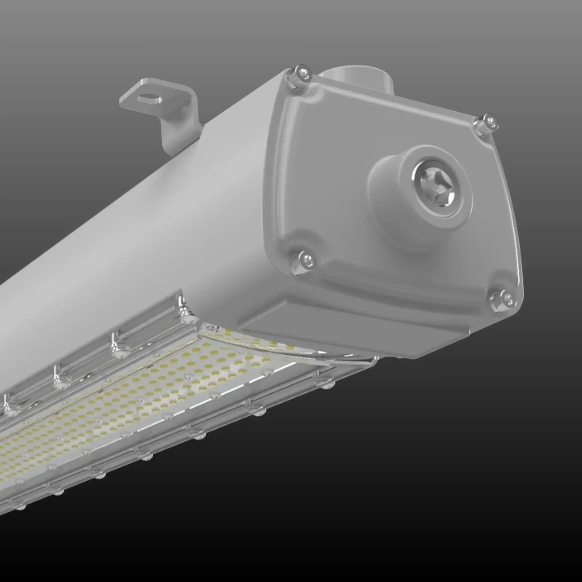 4ft Hazardous Location LED Strip Light, 120W, 19250lm, 5000K, 120-277V