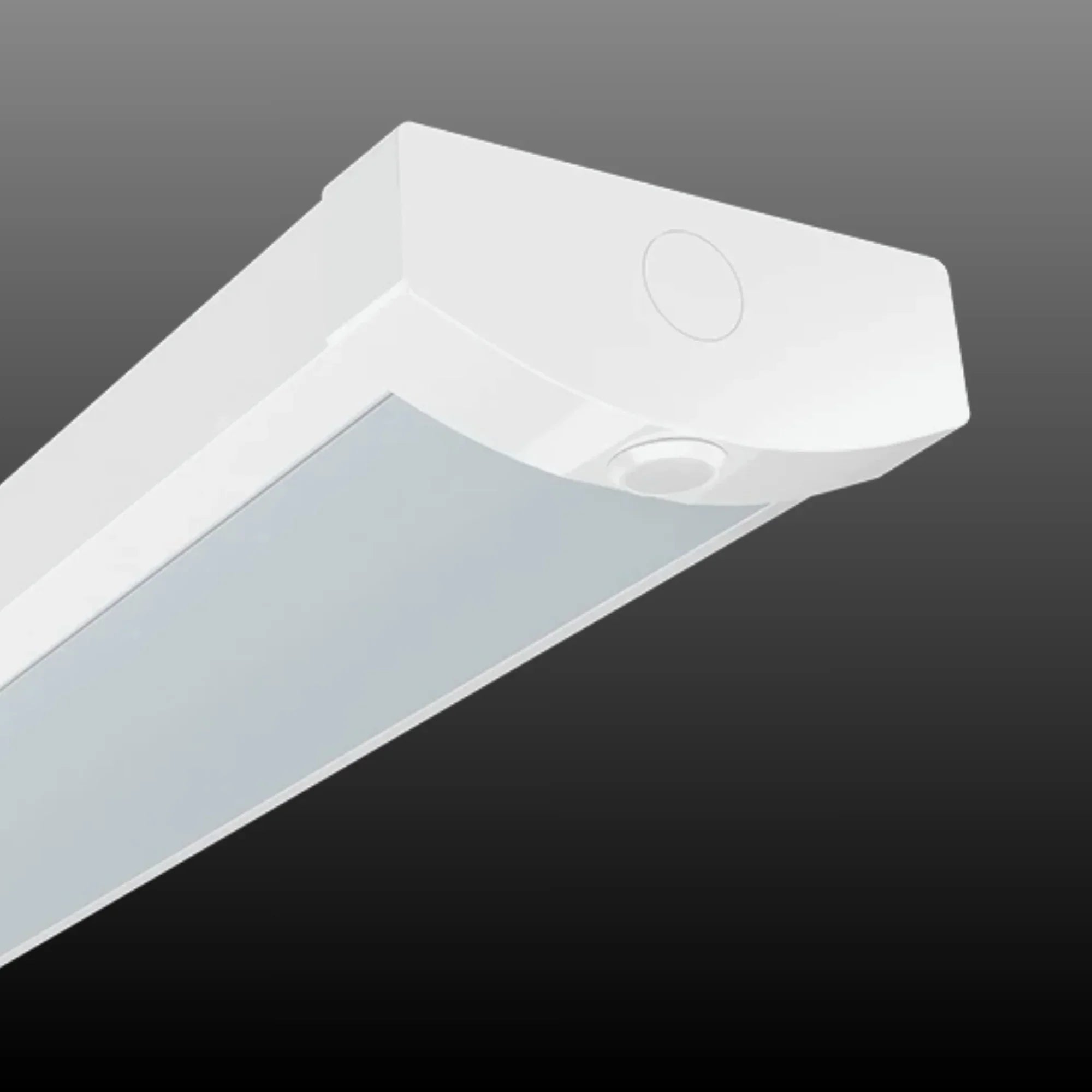 4ft LED Wraparound Light, 50W, 5800 Lumens, 35K/40K/50K, 120-277V, Motion Sensor