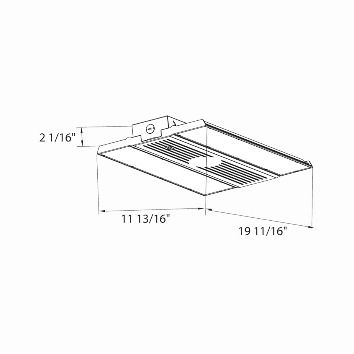 2ft High Bay LED Light, Field Adjustable 260 Watts, 35K/40K/50K, 40000 Lumens, 120/277V - Bees Lighting