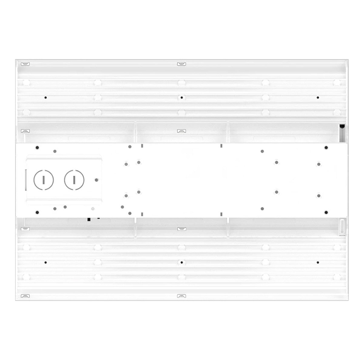 High Bay LED Light, 19000 Lumens, 130W, 35K/40K/50K, 120/277V, Battery Backup